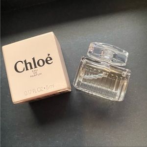 Chloe for women Eau de Parfum by Chloe MINIATURE travel size Splash 5ml.